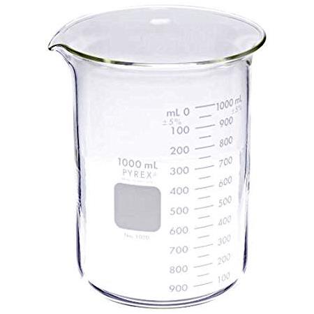 Pyrex Borosilicate Double Graduated Cylinder - 1000 x 10 mL