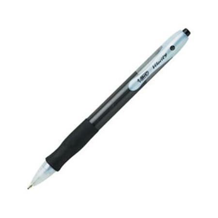  BIC VLGB11BK Velocity Retractable Ballpoint Pen