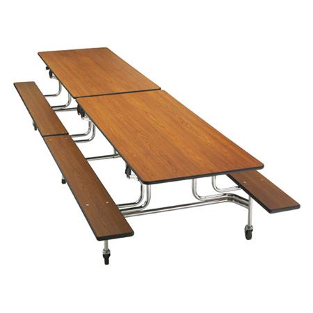 school cafeteria table